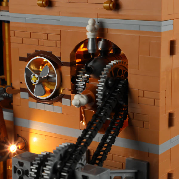 Steampunk booknook kit construction avec lumière, serre-livres